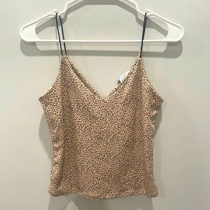 Animal Print Crop Top